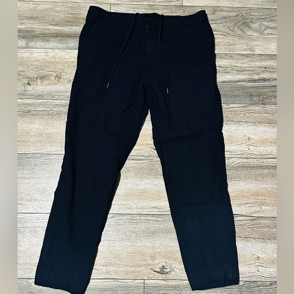 Men Large Michael Kors navy pull-on pants